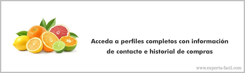 Acceda a perfiles completos con informacion de contacto e historial de compras55 5