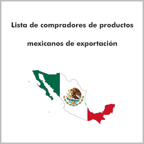 Lista de compradores de productos mexicanos de 1