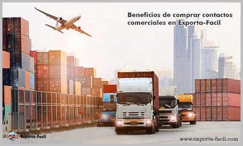 Beneficios de comprar contactos comerciales en Exporta-Facil