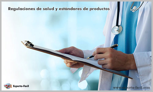 Regulaciones de salud y estándares de productos