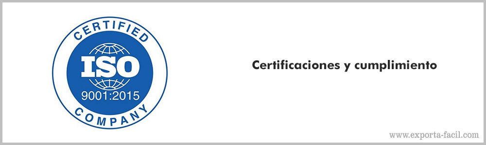 Certificaciones y cumplimiento 11