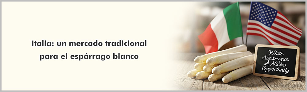 Italia un mercado tradicional para el esparrago blanco 3
