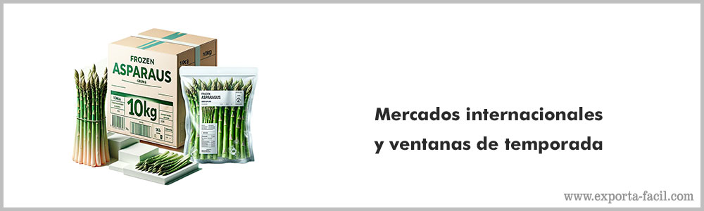 Mercados internacionales y ventanas de temporada 5