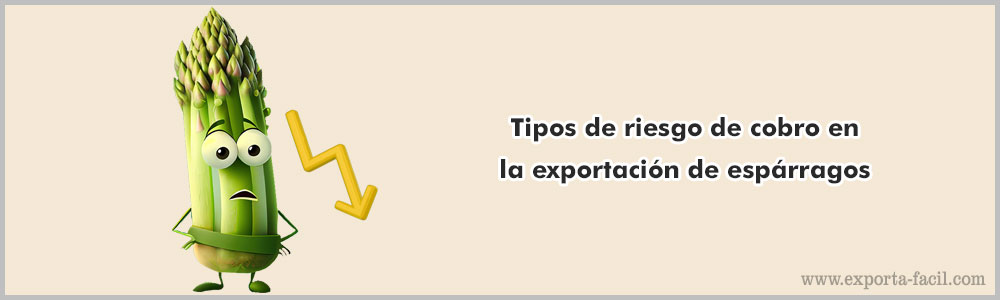 Tipos de riesgo de cobro en la exportacion de esparragos 3