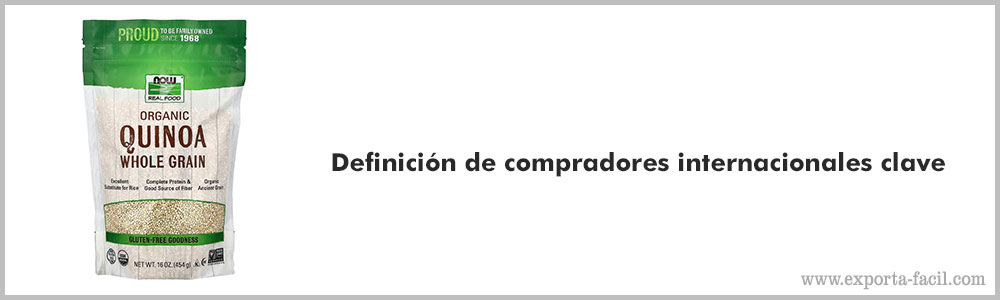 Definicion de compradores internacionales clave 7