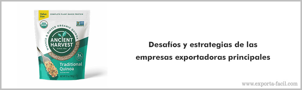 Desafios y estrategias de las empresas exportadoras principales 6 Desafios y estrategias de las empresas exportadoras principales 5