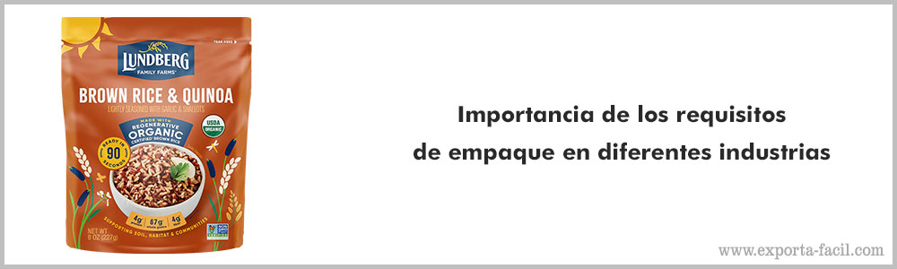 Importancia de los requisitos de empaque en diferentes industrias 8 Importancia de los requisitos de empaque en diferentes industrias 7