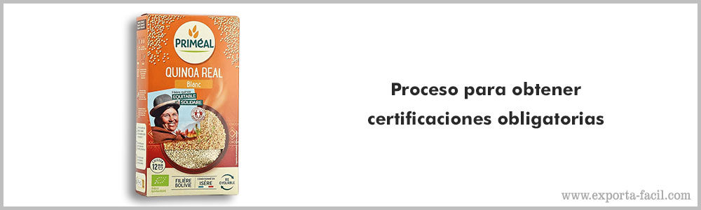 Proceso para obtener certificaciones obligatorias 6 Proceso para obtener certificaciones obligatorias 5